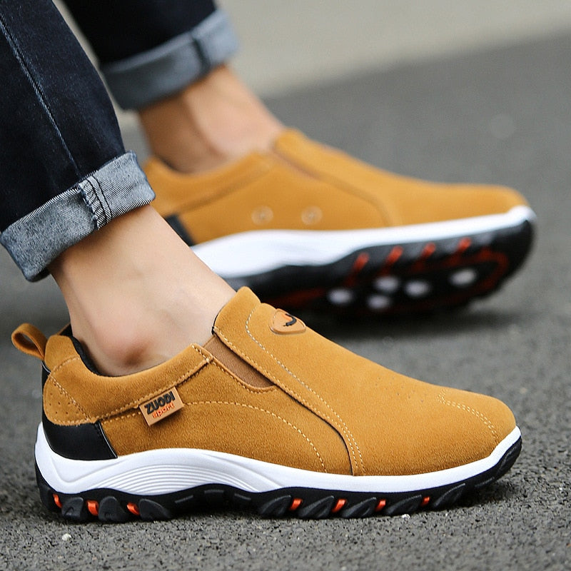 Men Walking Shoes Comfortable Anti-slip Sneakers Shoes