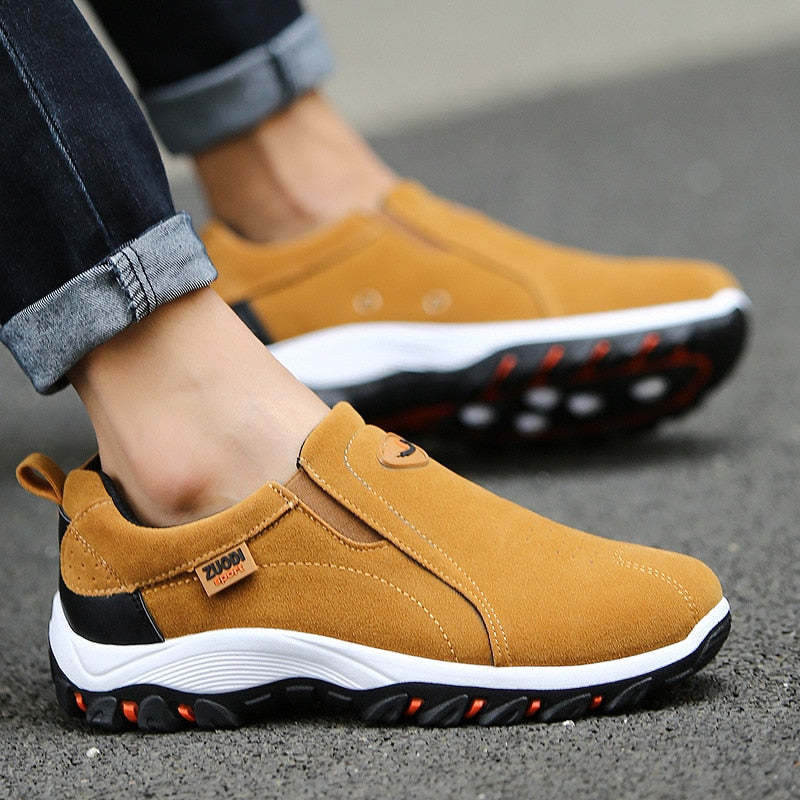 Men Walking Shoes Comfortable Anti-slip Sneakers Shoes