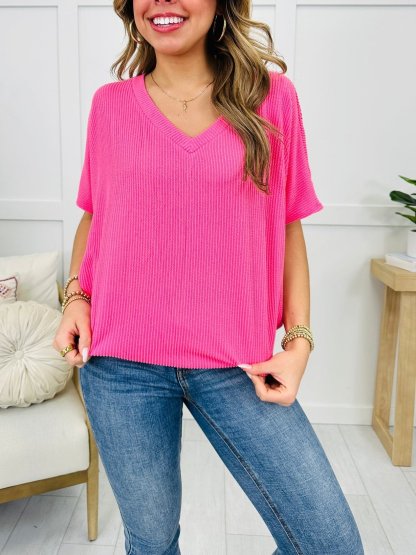 Women's V-Neck Summer T-Shirt 🌟