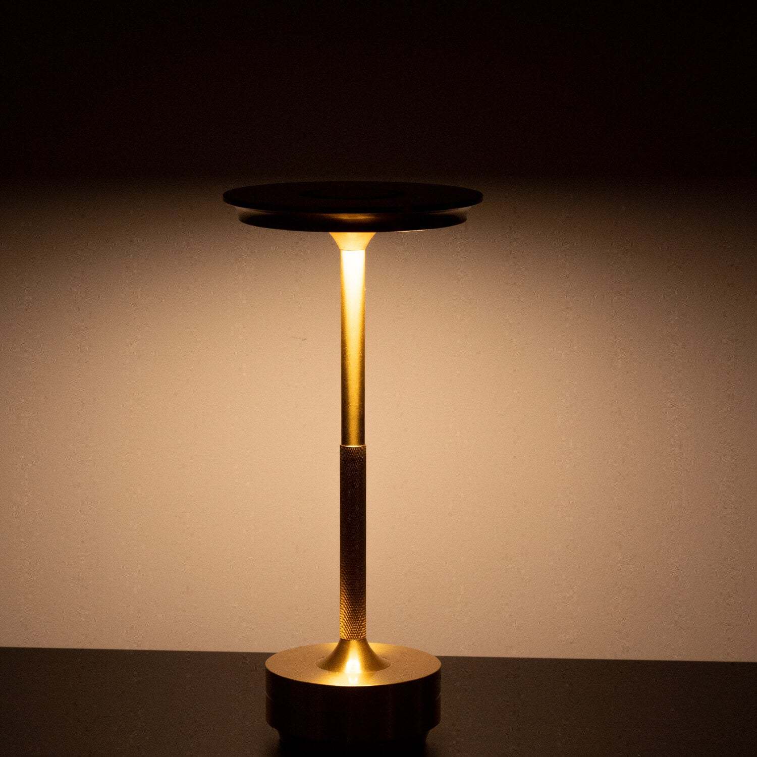 Minimal Metallic Cordless Table Lamp