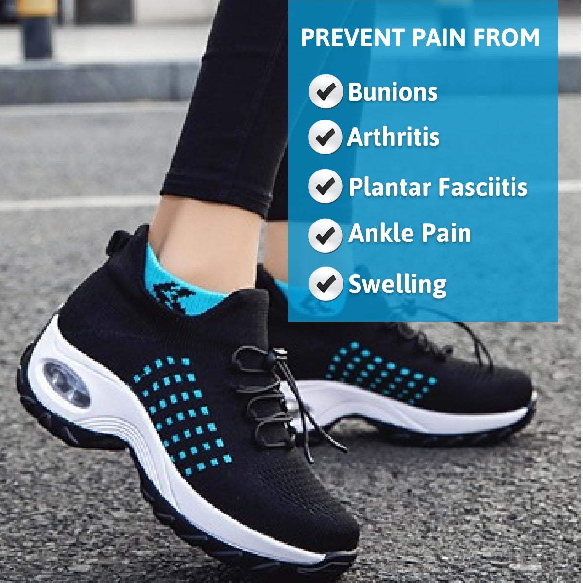 Cloud Cushion - Ergonomic Pain Relief Footwear