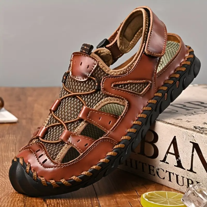 Closed-Toe Outdoor Sandals – Breathable Support for All-Day Walking