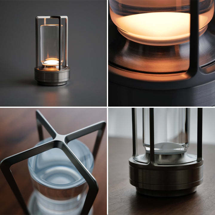Vintage Cordless LED Lantern Lamp
