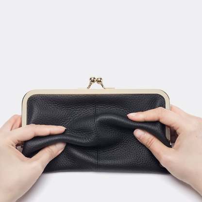 🔥 Genuine Leather Long Wallet