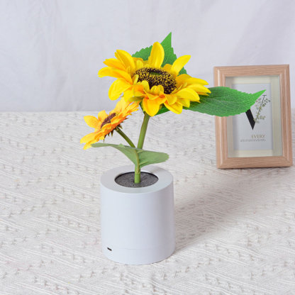 Sunflower led simulation small night light