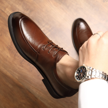 🔥HOT SALE-Men's Genuine Leather Shoes 2025 Winter New Business Formal Shoes Fashion Casual Shoes