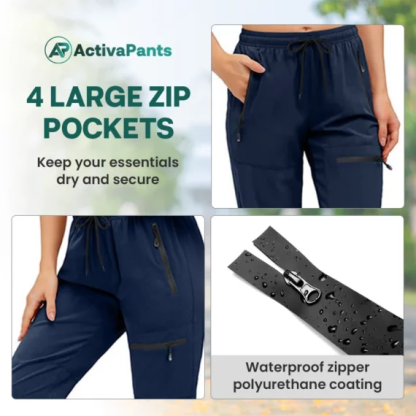ActivaPants – Zipper Pockets Waterproof Outdoor Pants