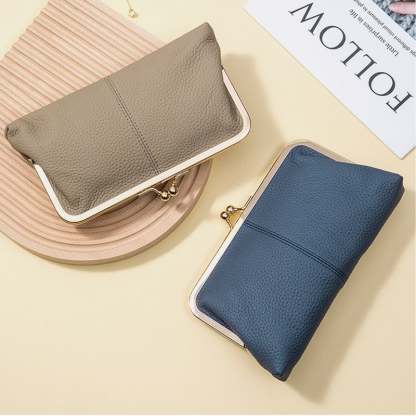 🔥 Genuine Leather Long Wallet