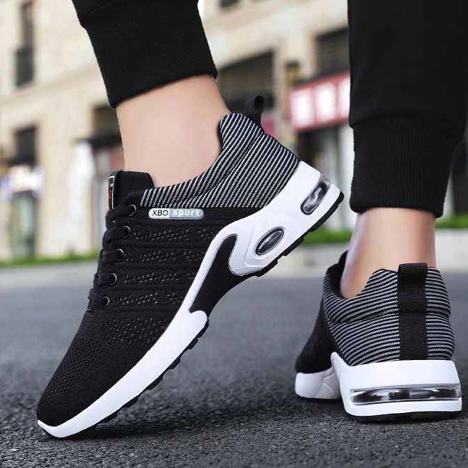 Men's Air Cushion Mesh Breathable Running Shoes