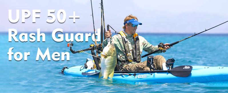 🎁🔥Men's Swim & Outdoor UPF 50+ Sun Shirt  ,Lightweight SPF 50 UV Protection Hoodie