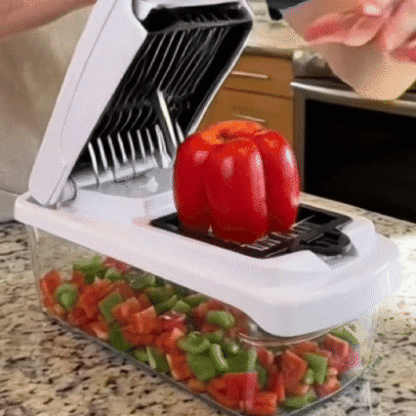 🔥LAST DAY 49% OFF - PrepGeniusTM 15-Piece Vegetable Cutter Set