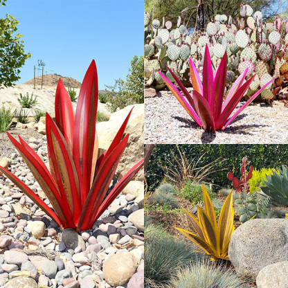 2023 Anti-rust Metal Tequila Agave Plant-Perfect for garden