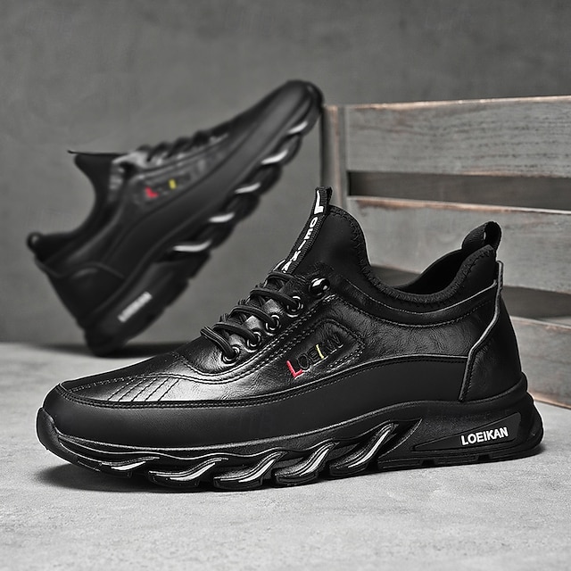 🔥On This Week Sale 70% OFF🔥Men's Casual Sneakers with Lace-Up Design – Comfortable Non-Slip Walking Shoes for Daily Outdoor Activities