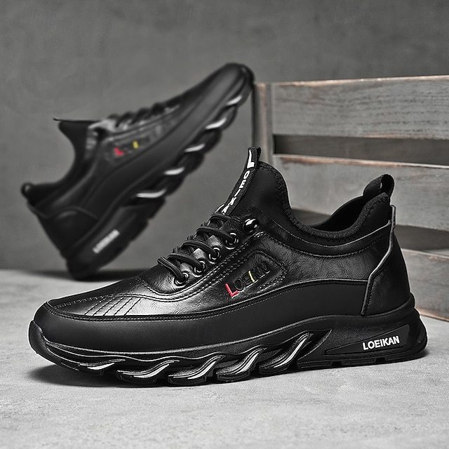 🔥On This Week Sale 70% OFF🔥Men's Casual Sneakers with Lace-Up Design – Comfortable Non-Slip Walking Shoes for Daily Outdoor Activities