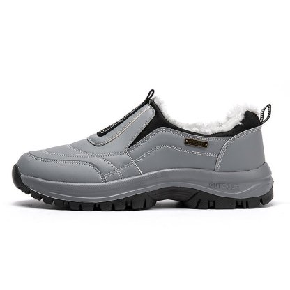 (🔥Hot Sale-Fleece Style) Men's Comfortable Waterproof Anti-Slip Orthopedic Walking Shoes