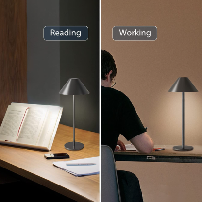 Minimalist Dimmable Touch Table Lamp - Waterproof & Rechargeable Outdoor Light