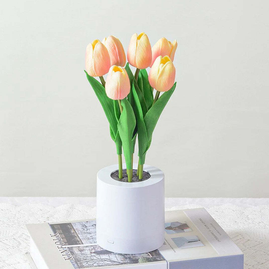 Sunflower led simulation small night light