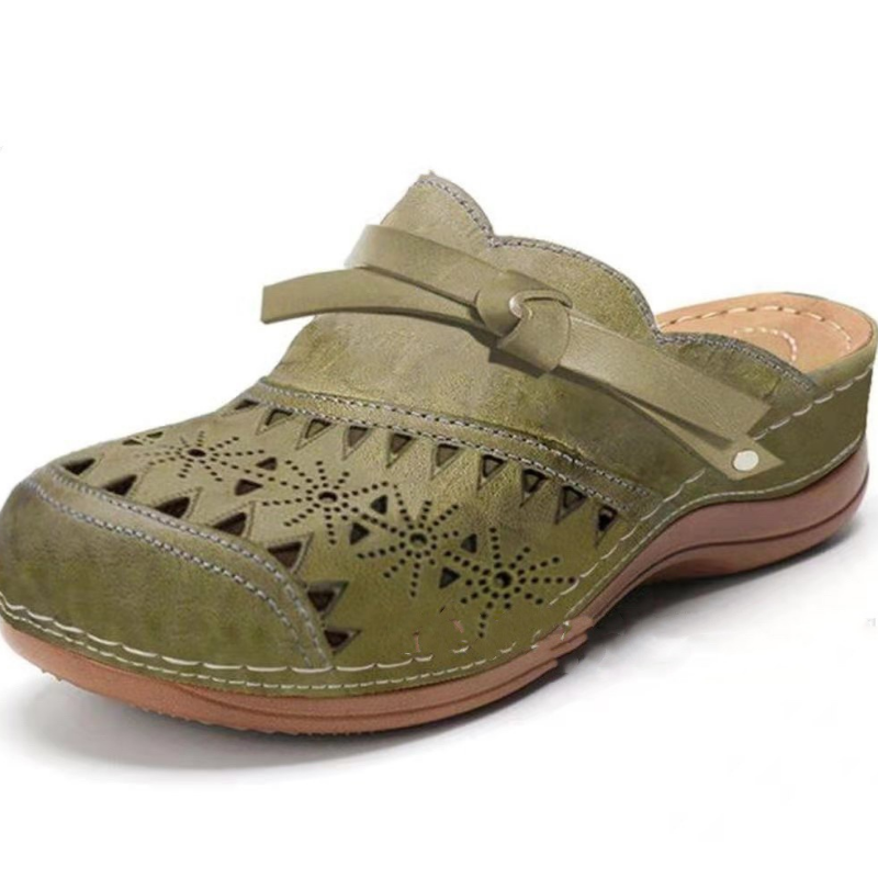 Women Orthopedic Hollow Carved Diabetic Walking Sandals