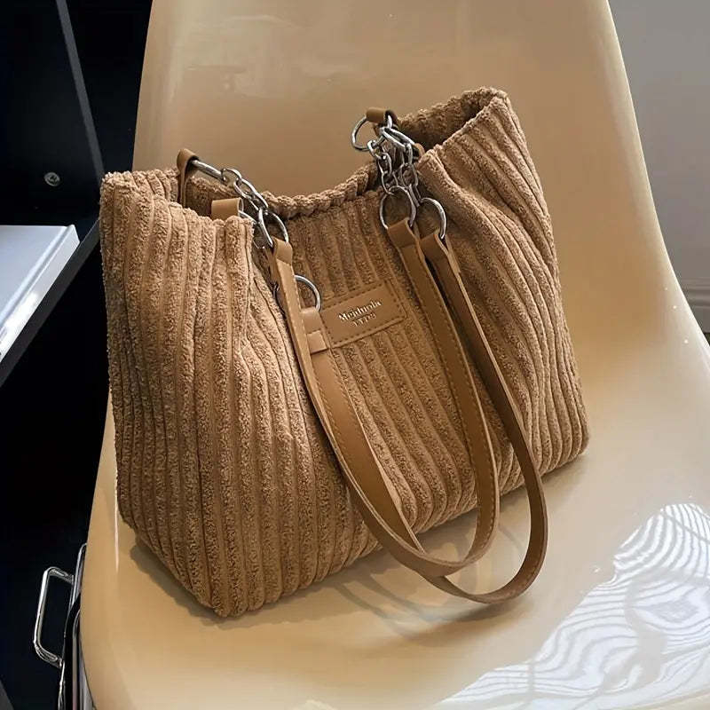 COTTON CORDUROY BAG