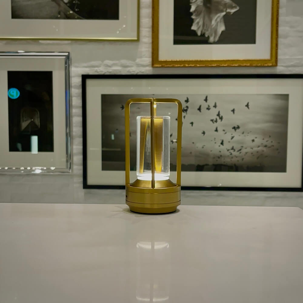 Vintage Cordless LED Lantern Lamp