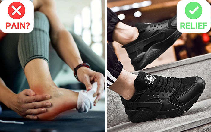 Men Orthopedic Shoes Nonslip Arch Protection Strong Running Sneakers