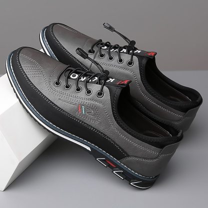 🔥On This Week Sale 70% OFF🔥Men's Casual Sneakers with Lace-Up Design – Comfortable Non-Slip Walking Shoes for Daily Outdoor Activities