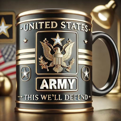250th Anniversary U.S. Military Commemorative Mug