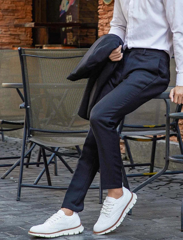 Ultra Comfortable Leather Men's Sneakers