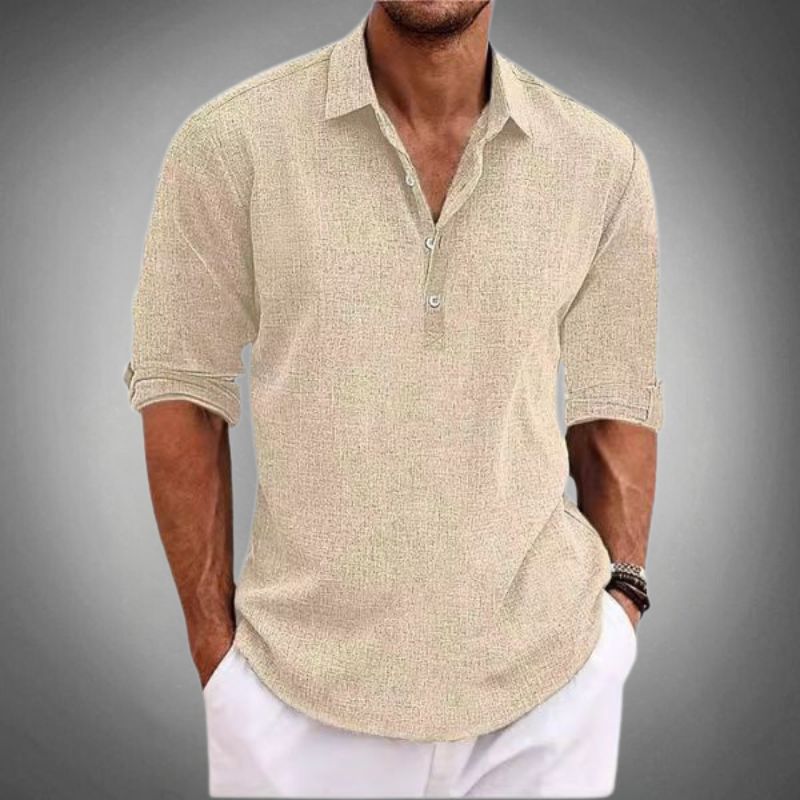 Oliver Linen Polo
