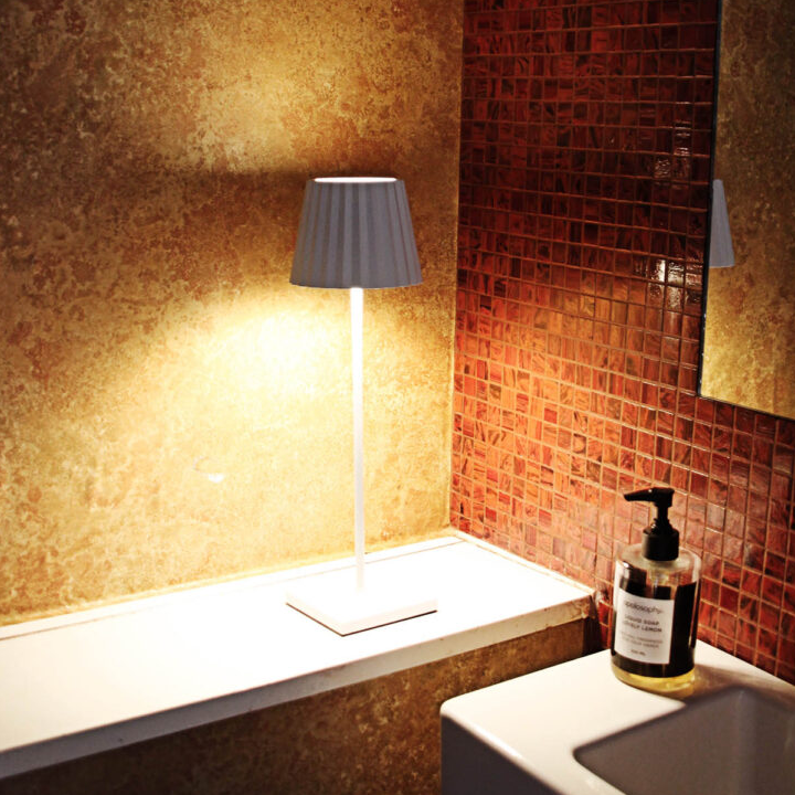Portable Table Lamp - Dimmable & Waterproof Atmosphere Accent Lighting for Indoor/Outdoor Use