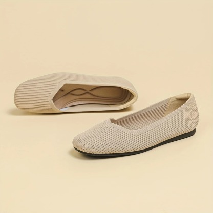 Women Comfortable Breathable Arch Support Non-Slip Flat Shoes