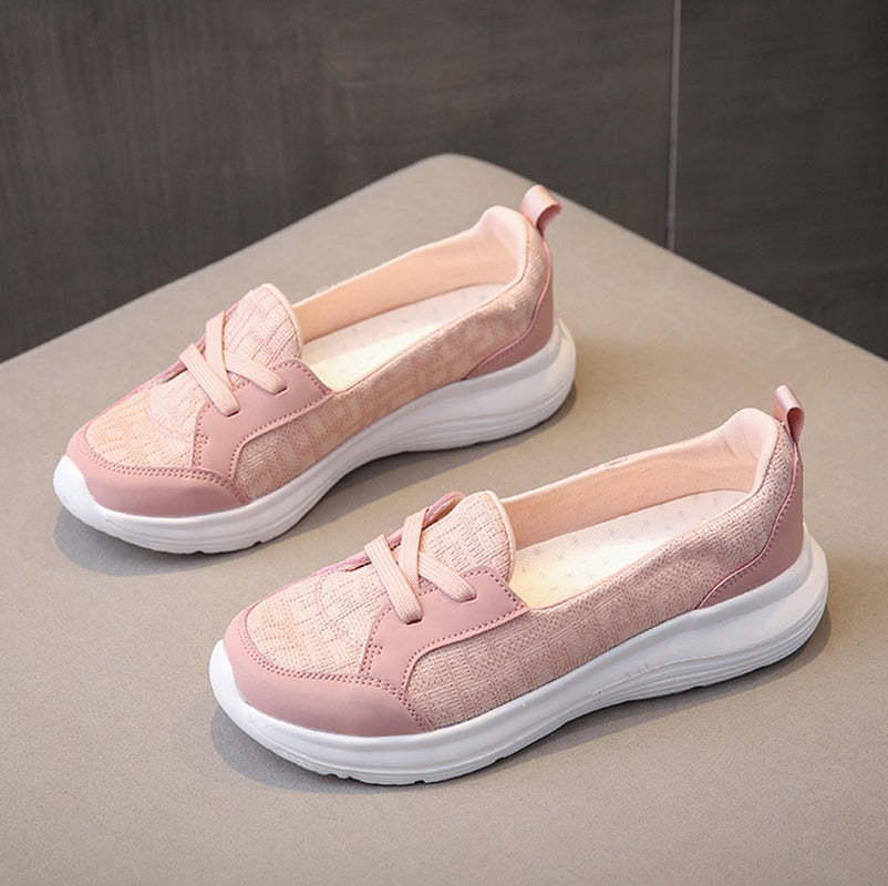 Orthopedic Women Shoes Breathable Slip On Arch Support Non-slip