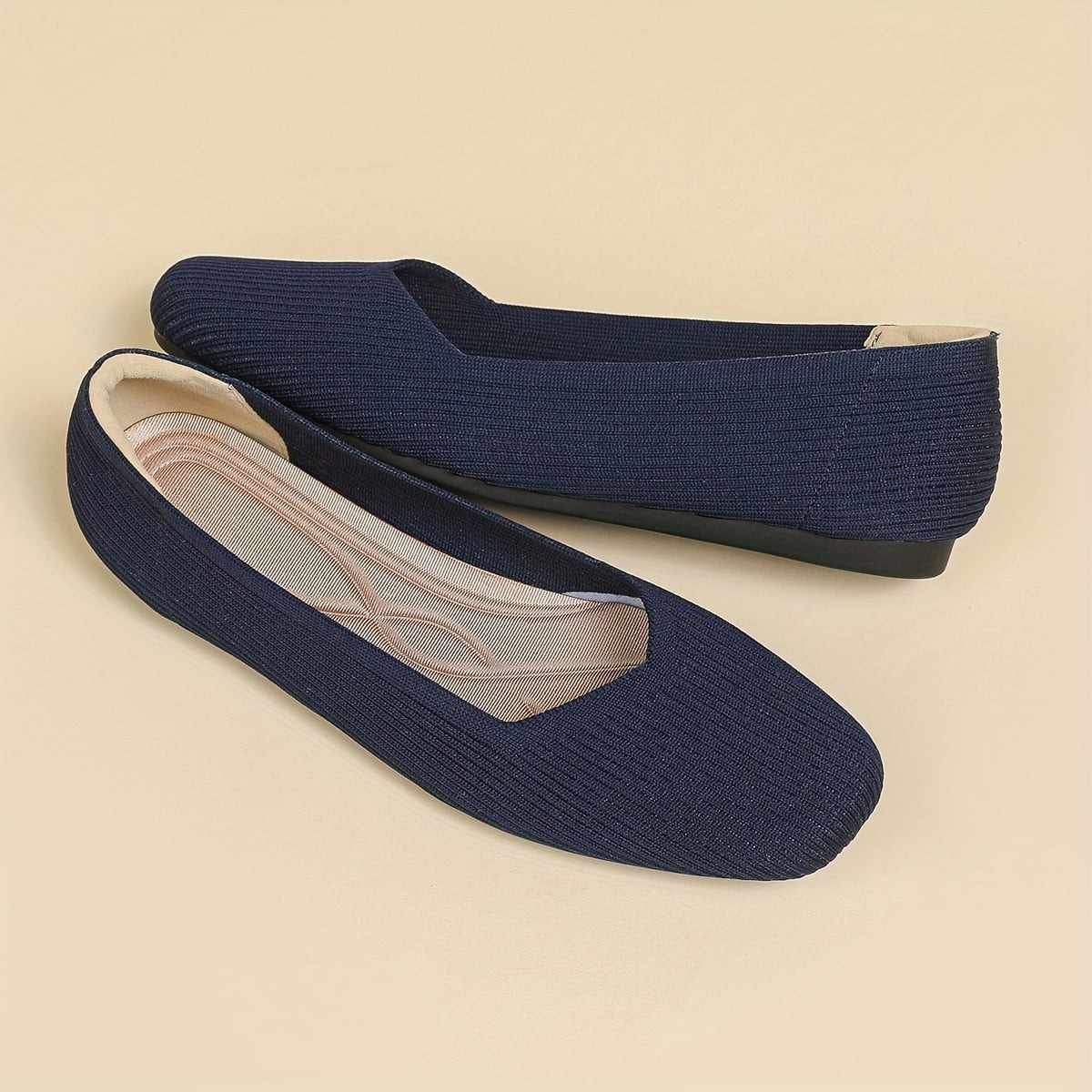Women Comfortable Breathable Arch Support Non-Slip Flat Shoes