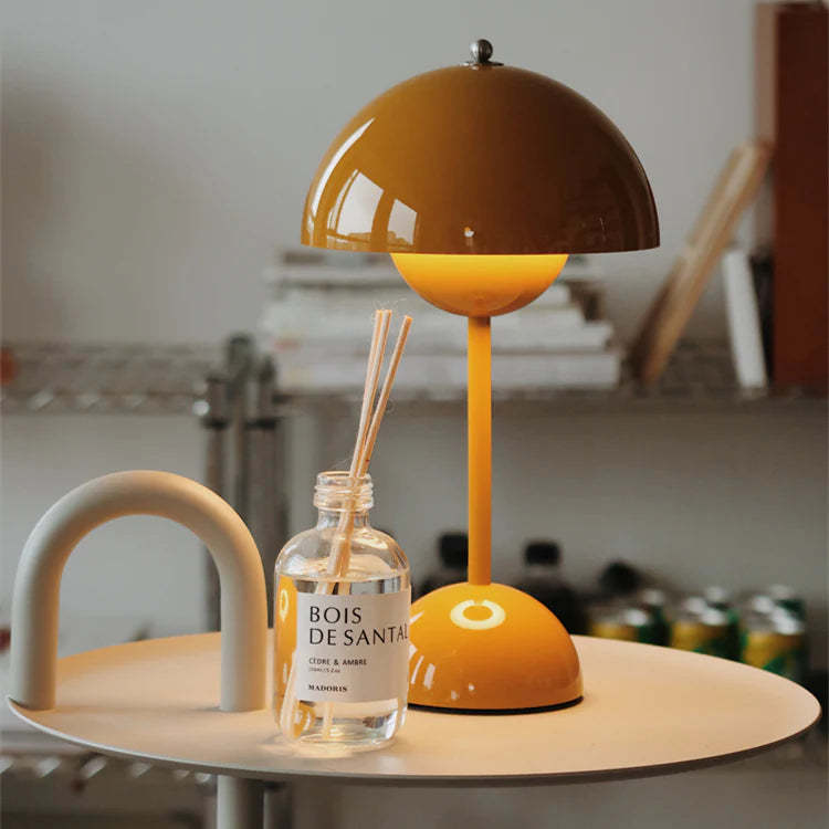 Modern Bud Macaron Rechargeable Table Lamp