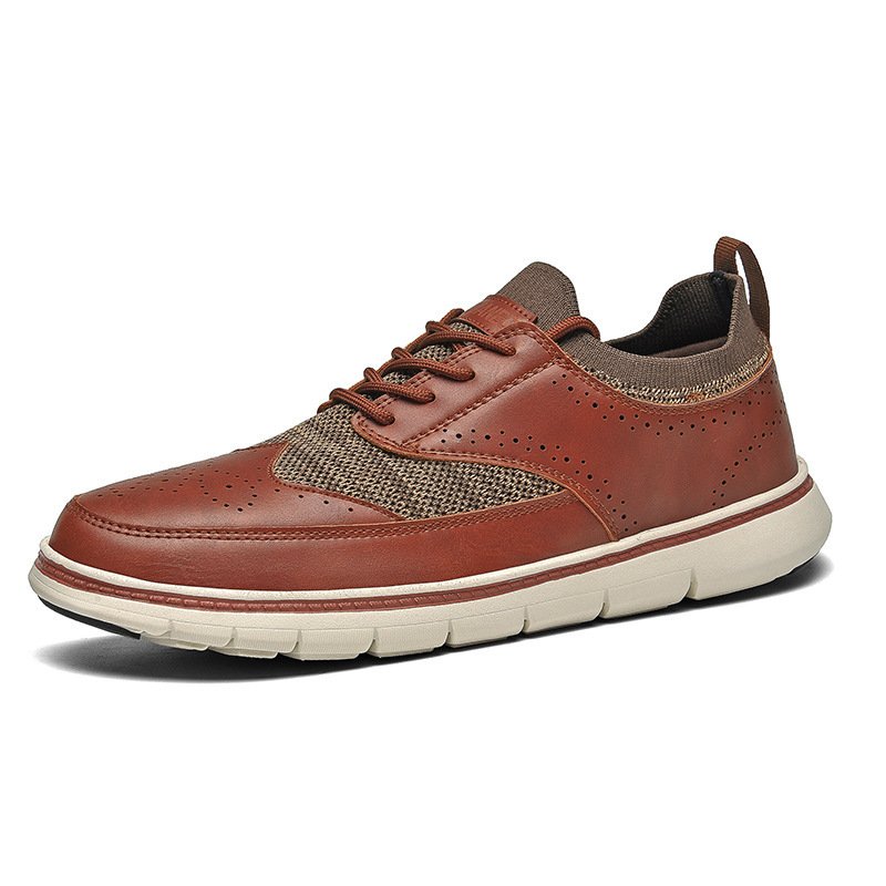 ⏰Promotion - 70% OFF🔥 Handcrafted Men's casual retro leather shoes