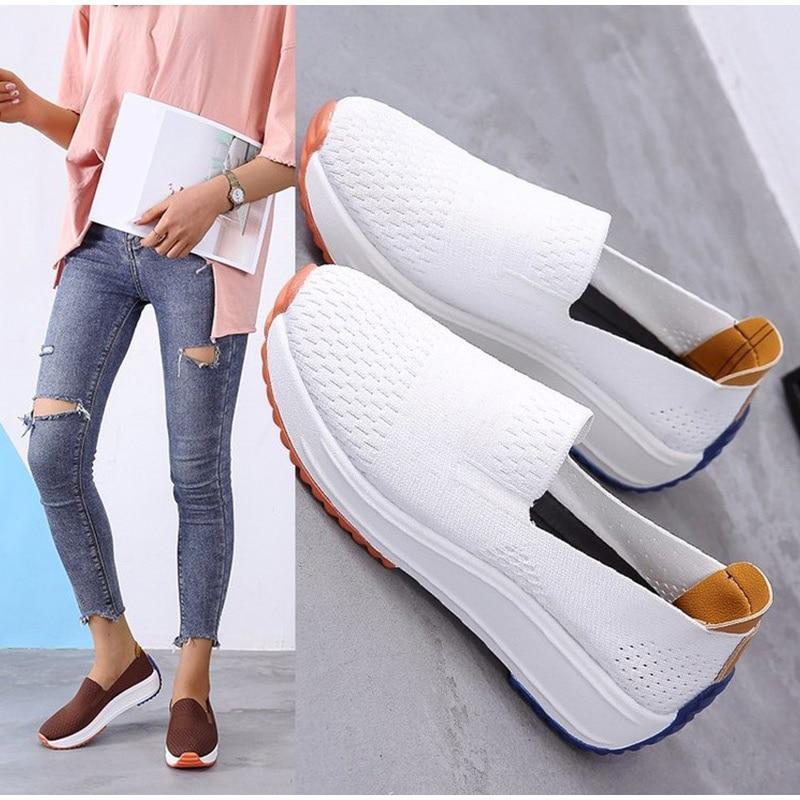 Women's Orthopedic Slip-On Walking Shoes