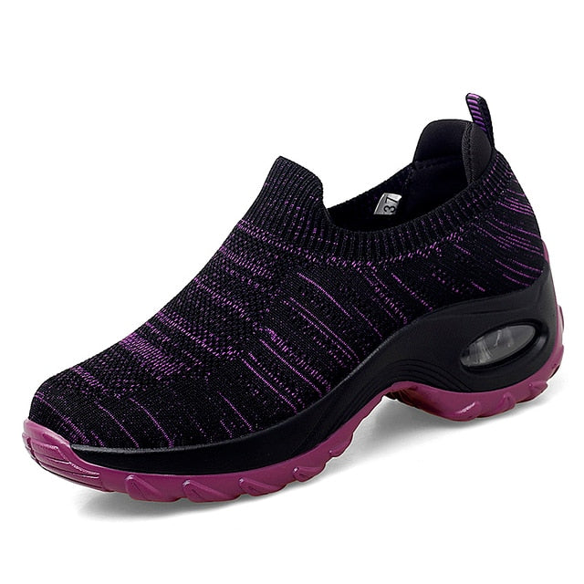 Orthopedic Shoes Women Breathable Arch Support Non-Slip Outsole
