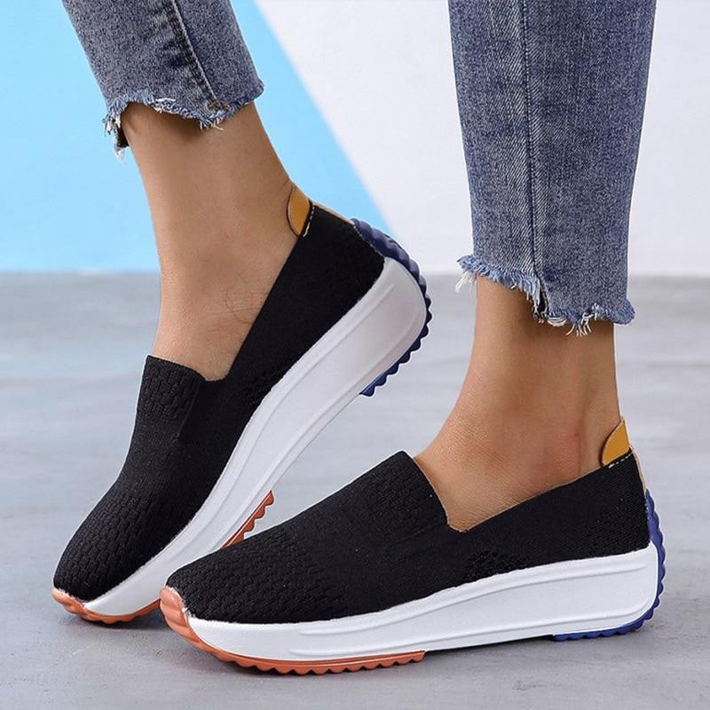Women's Orthopedic Slip-On Walking Shoes