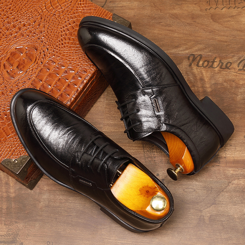 🔥HOT SALE-Men's Genuine Leather Shoes 2025 Winter New Business Formal Shoes Fashion Casual Shoes