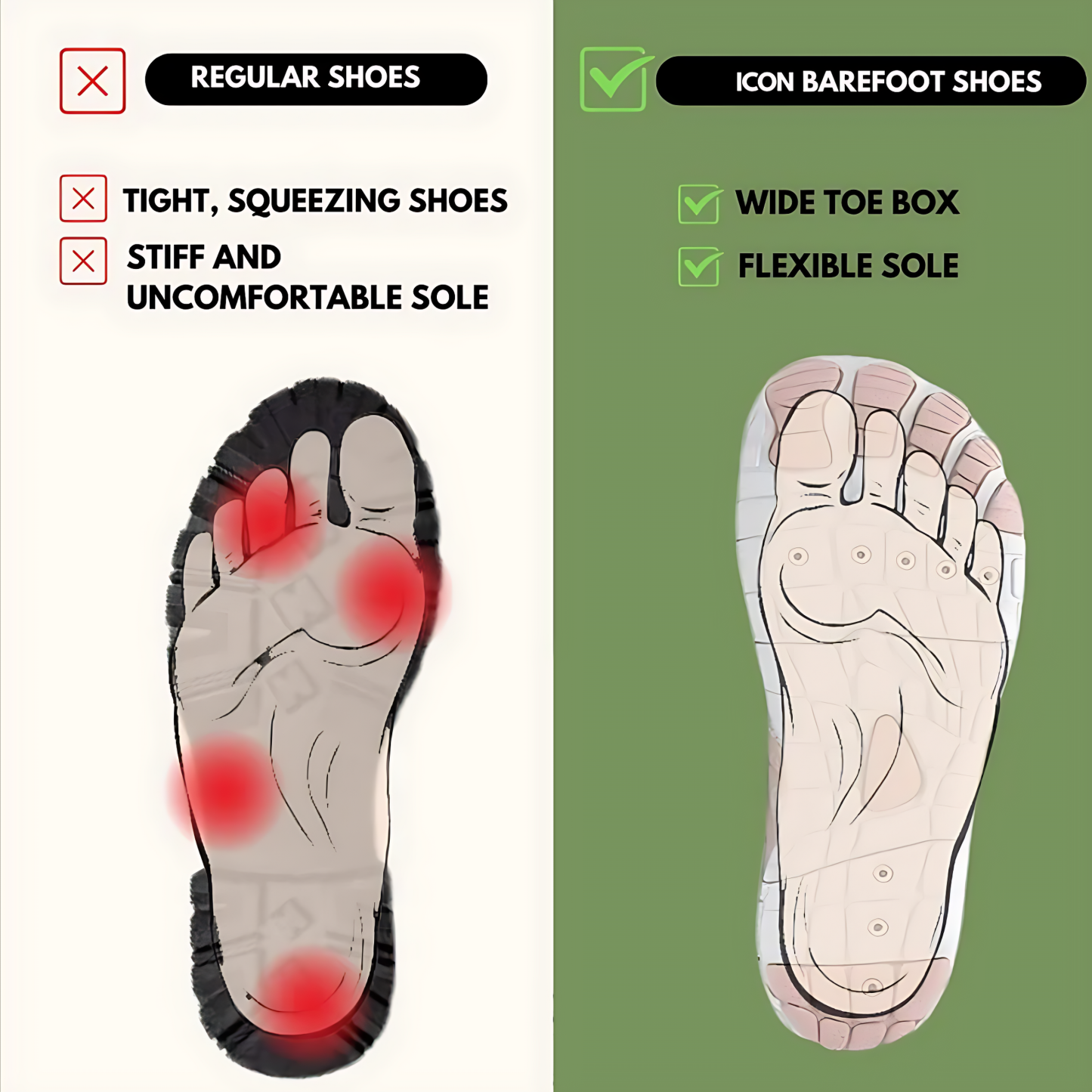 Healthy & Non-slip Barefoot Shoes (Unisex)