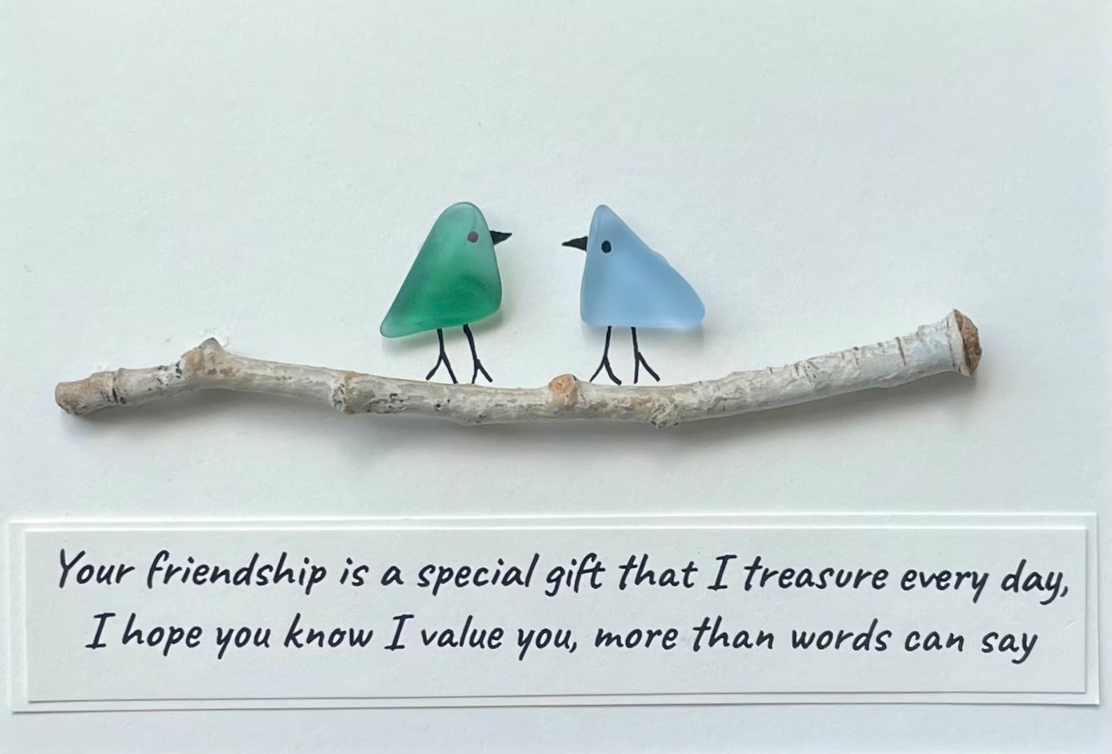 Sea Glass Art, Seaglass Birds