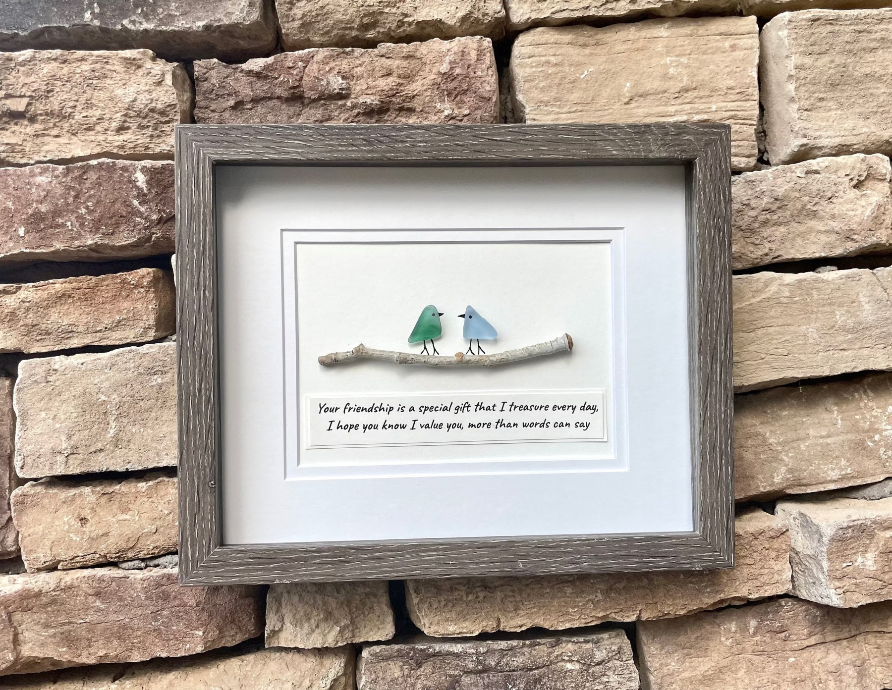 Sea Glass Art, Seaglass Birds