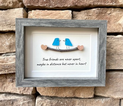 Sea Glass Art, Seaglass Birds