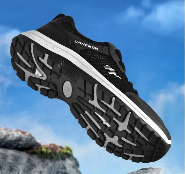 🔥Last Day Promotion 70% OFF🔥Men's mesh lightweight and breathable travel shoes, non-slip walking shoes