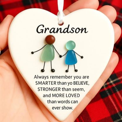 🏠💝"Thank You Neighbours" Heart - Shaped Ornament 🔥