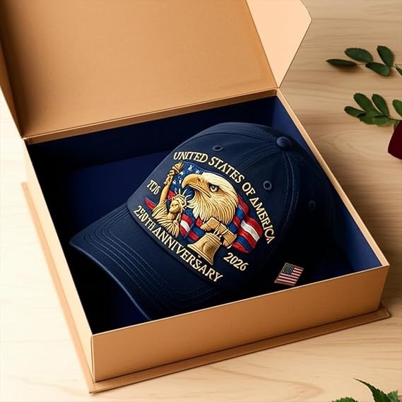 Eagle & Liberty – United States 250th Anniversary Hat