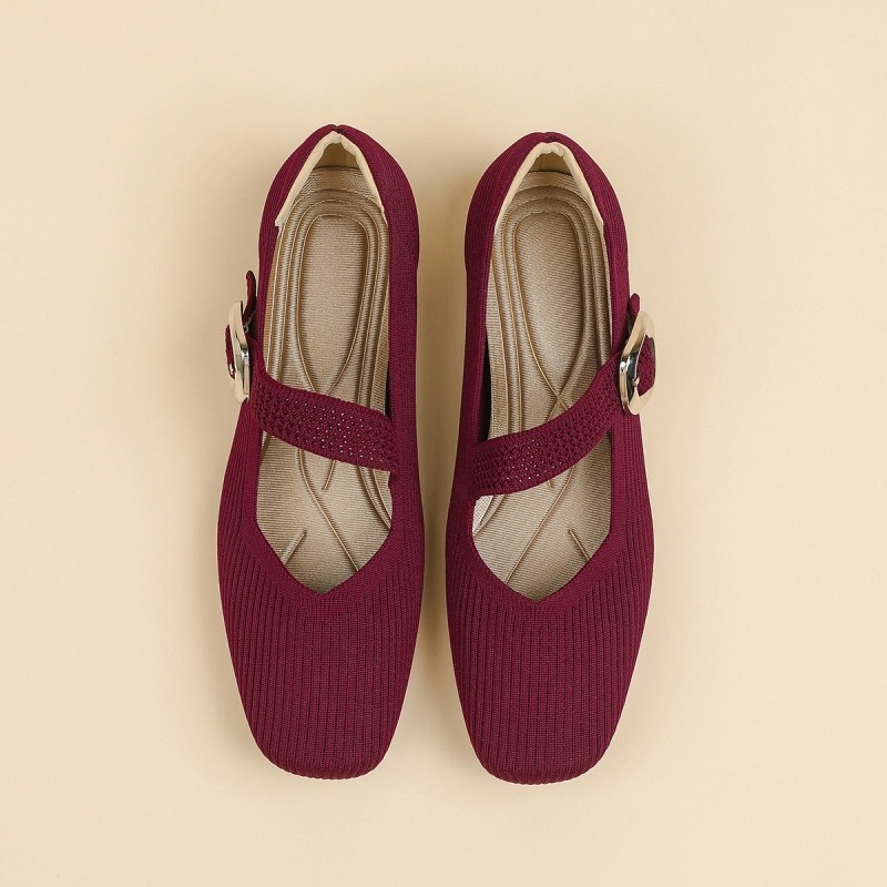 Women Comfortable Arch Support Non-Slip Flat Shoes