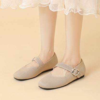Women Comfortable Arch Support Non-Slip Flat Shoes