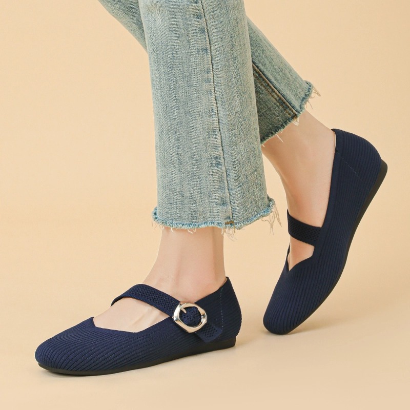 Women Comfortable Arch Support Non-Slip Flat Shoes