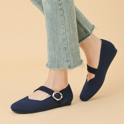 Women Comfortable Arch Support Non-Slip Flat Shoes